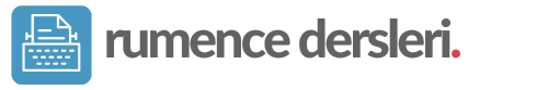 Rumence Dersleri